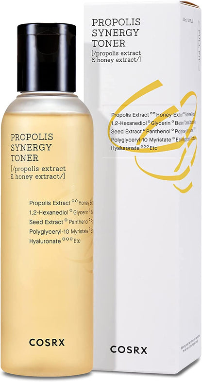 Full Fit Propolis Toner 72% Propolis Extract, Korean Glow Toner for Face, Healthy Glow Boosting, Hydrating Dewy Essence for Soft Plump Skin, Korean Skincare 150Ml