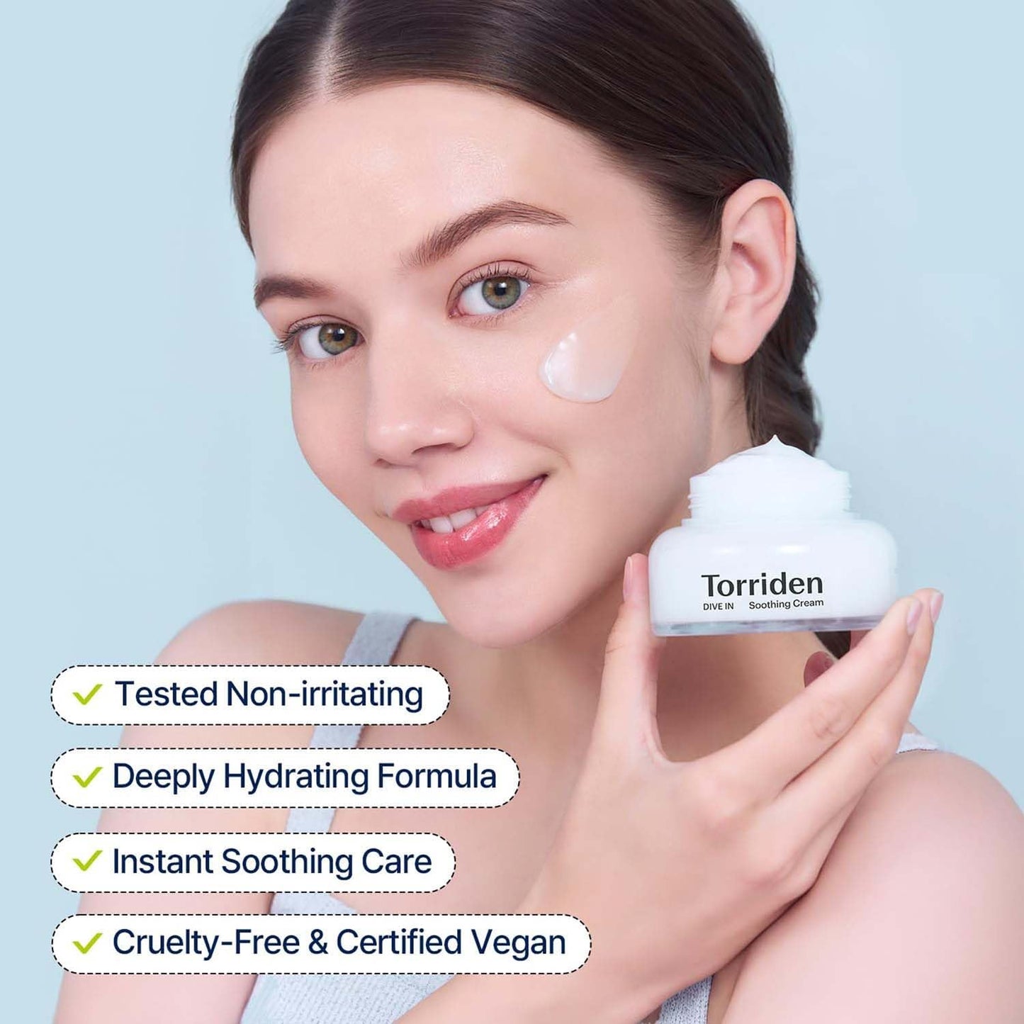 DIVE-IN Low Molecular Hyaluronic Acid Soothing Cream - Mini (20Ml)
