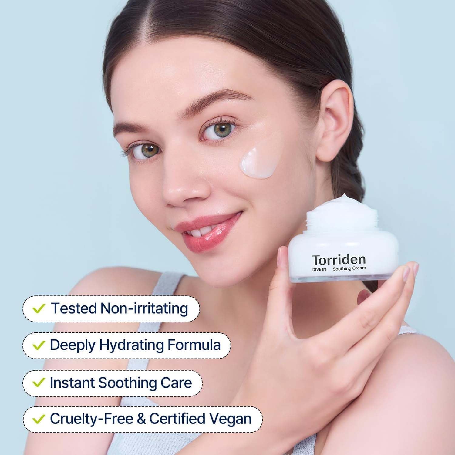 DIVE-IN Low Molecular Hyaluronic Acid Soothing Cream - Mini (20Ml)
