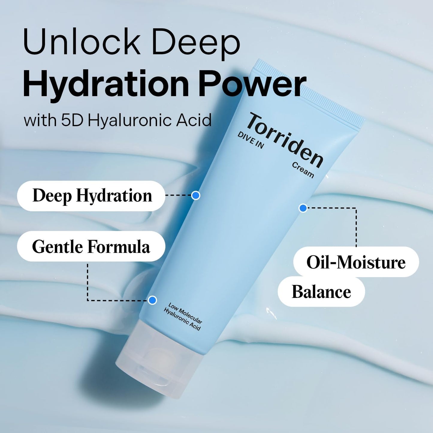[] DIVE-IN Low Molecule Hyaluronic Acid Cream 80Ml