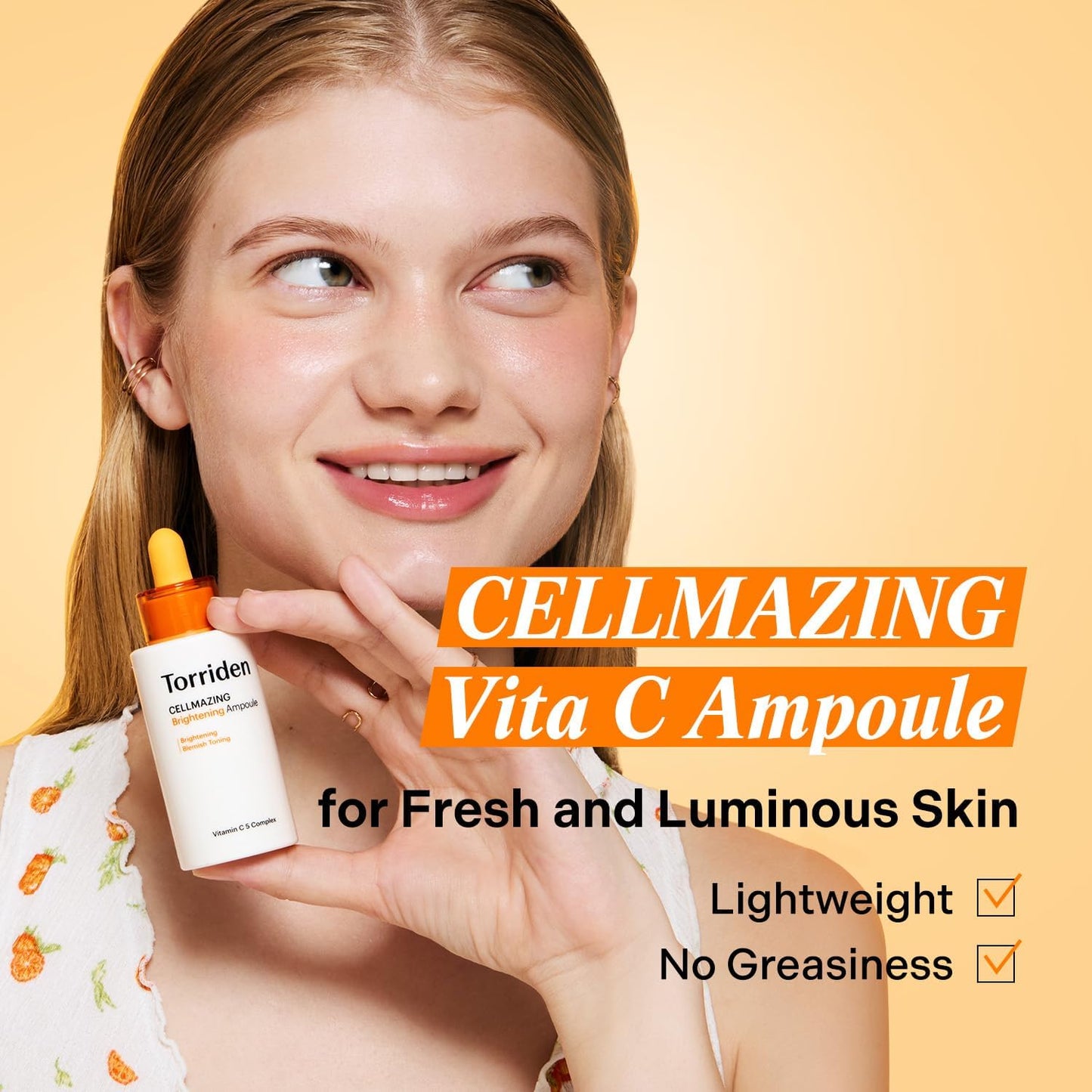 Cellmazing Brightening Ampoule Brightening Blemish Toning Vitamin C 5 Complex 30Ml