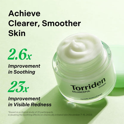 Balanceful Cream | 80Ml | Soothing and Nourishing Moisturiser for Oily and Sensitive Skin, 5D Cica Complex, Korean Skincare