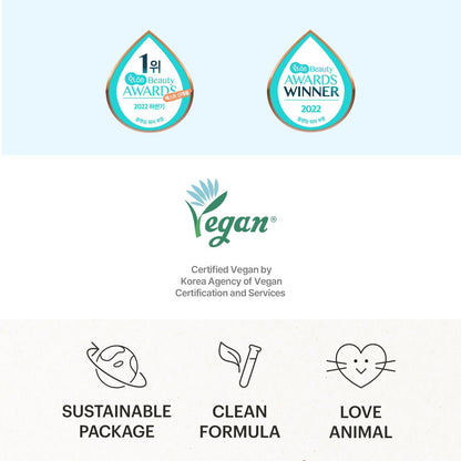 Dive-In Cleansing Water 35Ml Gentle&Moisturizing Makeup Remover for All Skin Types with Hyaluronic Acid, Panthenol and Allantoin | Vegan and Cruelty-Free Korean Skin Care