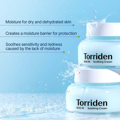 DIVE-IN Low Molecular Hyaluronic Acid Soothing Cream - Mini (20Ml)