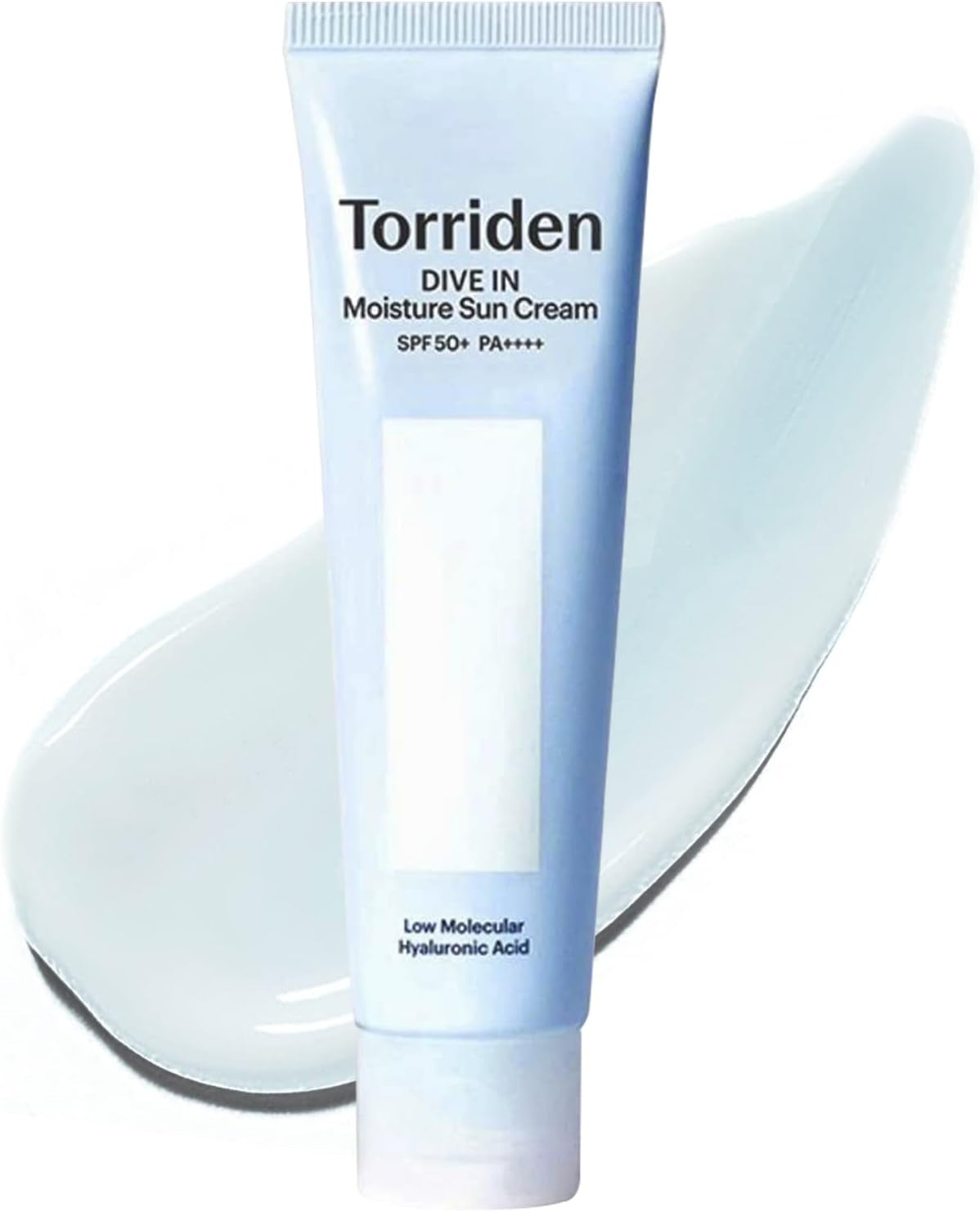 Dive in Moisture Hyaluronic Sun Cream SPF 50+ PA++++ 60 Ml, 2.02 Fl. Oz. - Hydrating Sun Protection with Low Molecular Hyaluronic Acid for Sensitive Skin