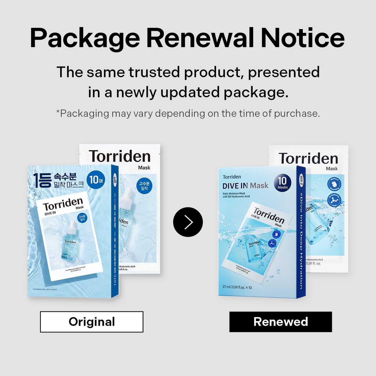 [] DIVE-IN Low Molecule Hyaluronic Acid Mask Pack [27Ml*10Ea]