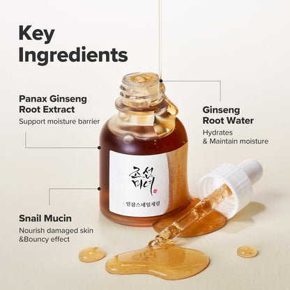 Serum Line Revive Serum Ginseng + Snail Mucin 30Ml, 1Fl Oz.
