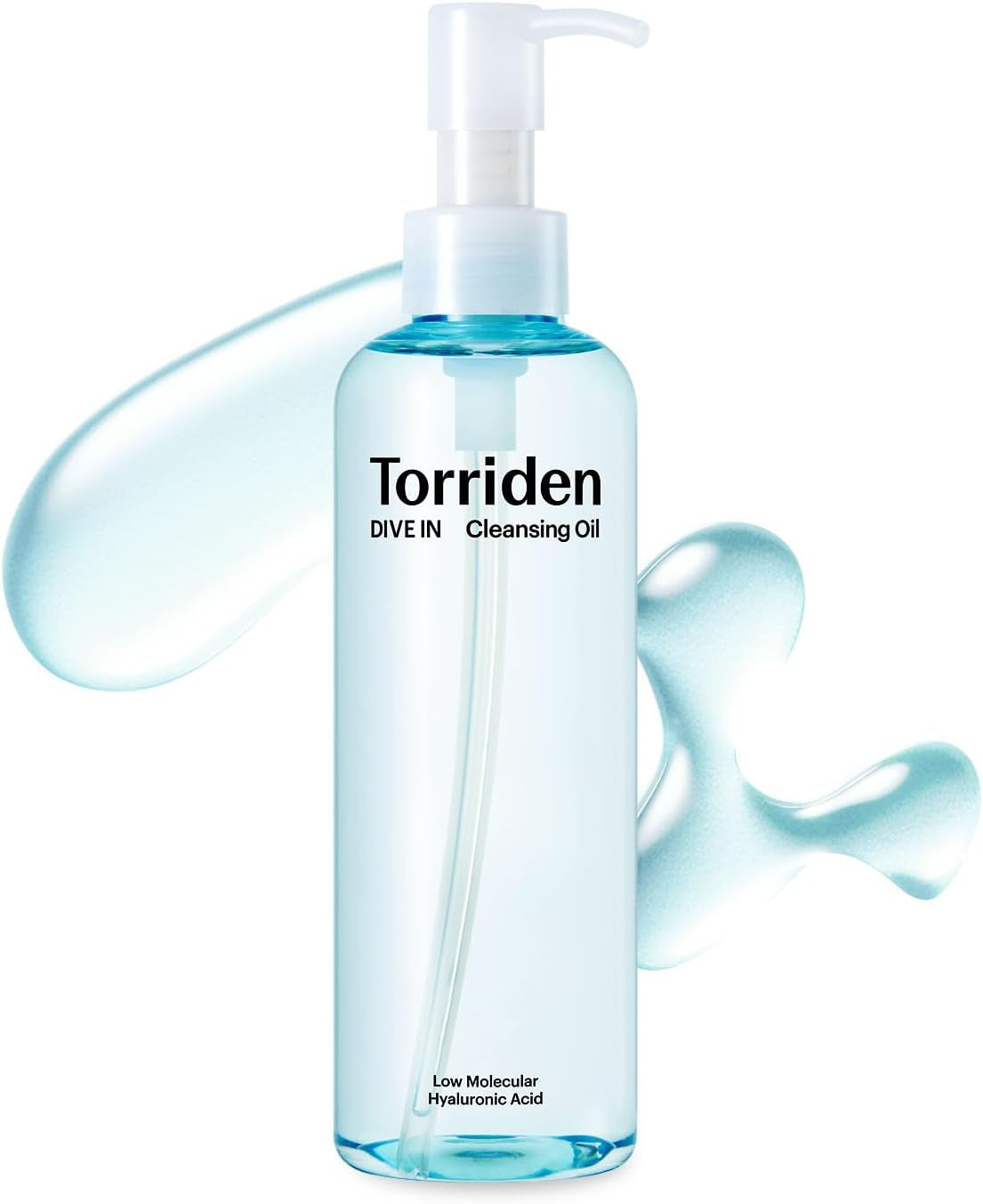 DIVE-IN Low Molecular Hyaluronic Acid Cleansing Oil (200Ml) | Makeup Remover, Gentle Blackhead and Sebum Cleanser, Purifying, Hydrating, Hyaluronic Acid | Korean Skincare