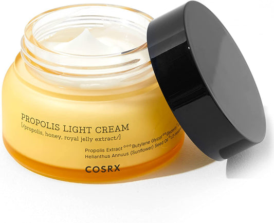 Full Fit Propolis Cream 65% Propolis Extract, Korean Glow Cream for Face, Daily Lightweight Hydrating Face Cream, Nourishing Face Moisturiser for All Skin Types, Korean Skincare 65Ml