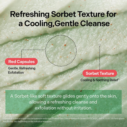 BALANCEFUL Control Pack Cleanser 120 G (4.23 Oz.) | 2-In-1 Face Cleanser & Washable Mask | Gentle Exfoliating Cleanser | Sensitive Skin | 5D Cica, LHA, Squalane | Korean Skin Care