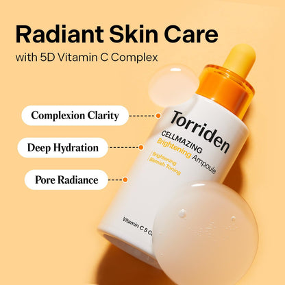 Cellmazing Brightening Ampoule Brightening Blemish Toning Vitamin C 5 Complex 30Ml