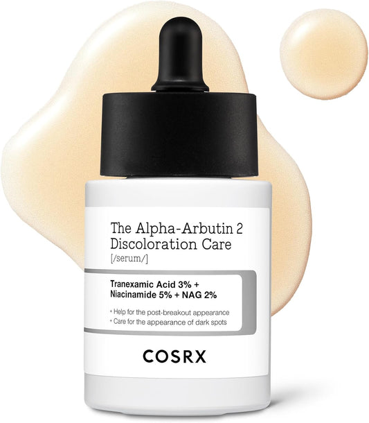 Alpha-Arbutin 2% Discoloration Serum with Tranexamic Acid 3% Anti-Pigmentation Serum for Face with Niacinamide, Blemish Control, Dark Spot Corrector for Even Skin Tone Korean Skincare 50Ml | Niacinamide, Glutathione, Tranexamic Acid Serum to Target Dark Spots & Uneven Skin Tone, Hyperpigmentation, Korean Skin Care