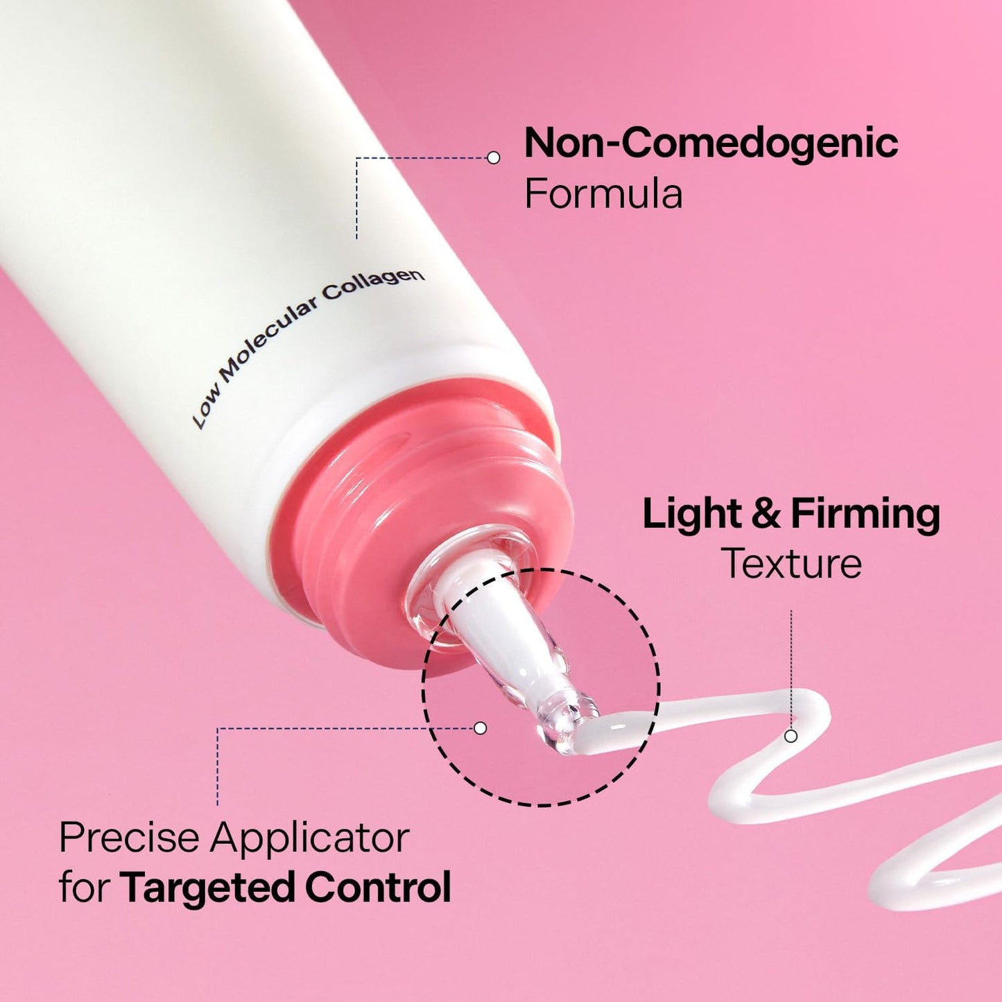 CELLMAZING Low Molecular Collagen Firming Cream, 2.02 Fl.Oz | 5D Collagen Complex | Minimize Pores & Wrinkles | Intense Hydration, Non-Greasy, Firming Finish | Cruelty Free