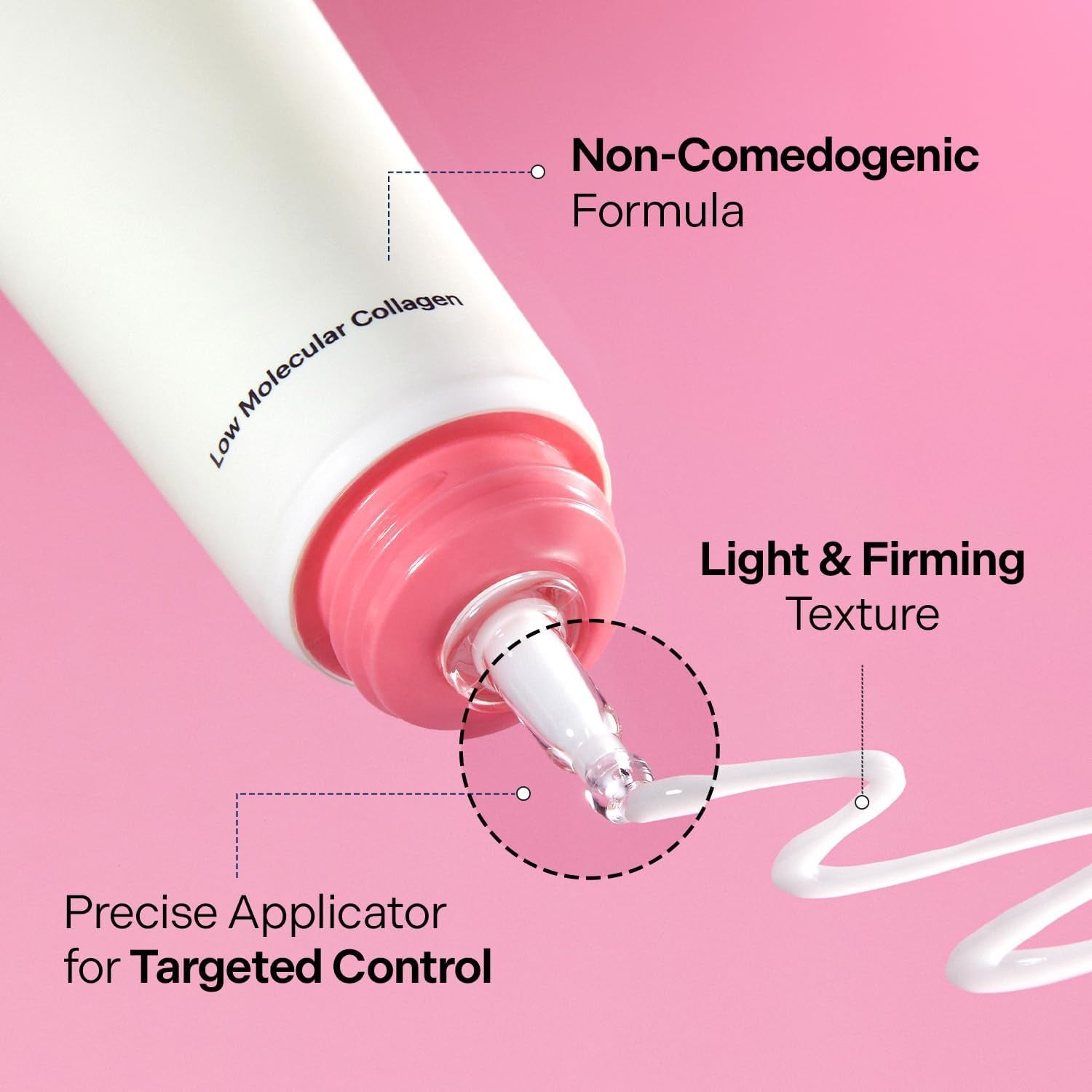 CELLMAZING Low Molecular Collagen Firming Cream, 2.02 Fl.Oz | 5D Collagen Complex | Minimize Pores & Wrinkles | Intense Hydration, Non-Greasy, Firming Finish | Cruelty Free