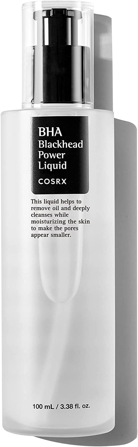 BHA 4% Blackhead+Niacinamide 2% Exfoliant Toner 3.38 Fl.Oz / 100Ml, Korean Toner, Pore Minimizer for Enlarged Pores, for All Skin Types, Korean Skincare, Not Tested on Animals, Paraben Free | Pore Minimizer for Enlarged Pores, Sebum Control, Smooth Texture Care, for All Skin Types, K-Beauty Essential