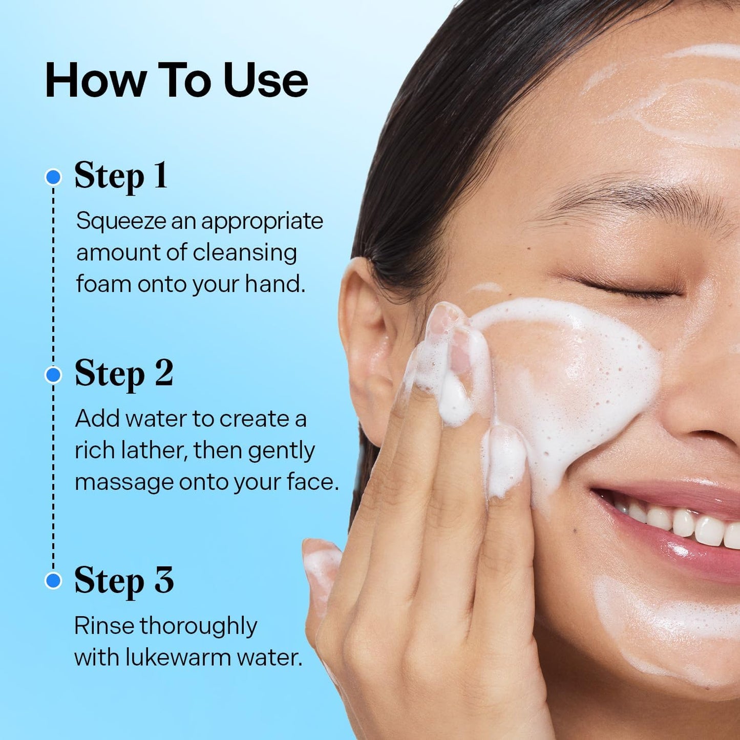 DIVE-IN Low Molecular Hyaluronic Acid Cleansing Foam (150Ml)