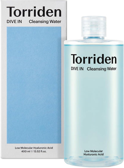 Dive-In Cleansing Water 35Ml Gentle&Moisturizing Makeup Remover for All Skin Types with Hyaluronic Acid, Panthenol and Allantoin | Vegan and Cruelty-Free Korean Skin Care