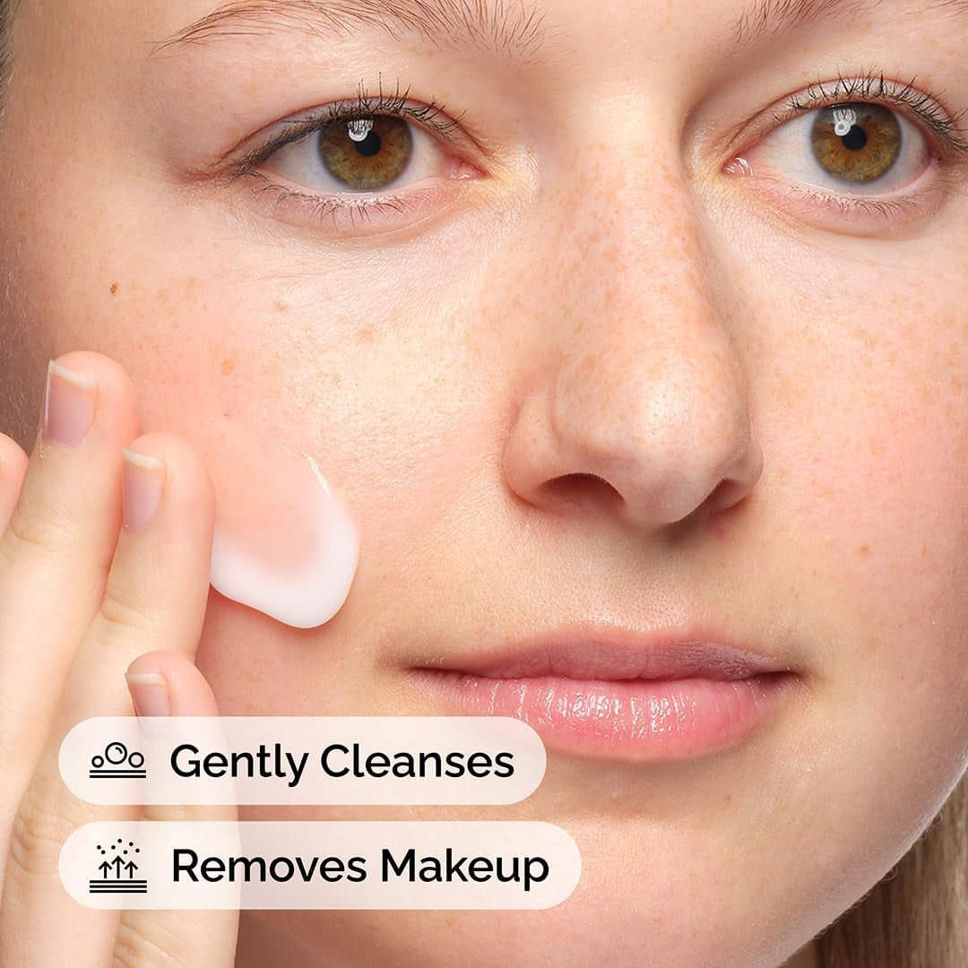 The Ordinary Glycolipid Cream Cleanser, Gentle Makeup Removal with Plant-Derived Glycolipid Agents, 150Ml