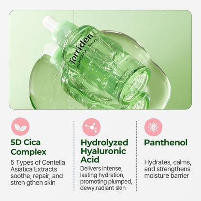 Balanceful Serum | 50Ml | Soothing, Hydrating, Gently Exfoliating Serum for Oily and Sensitive Skin, 5D Cica Complex, Centella Asiatica Extract, Korean Skincare