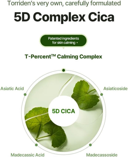 BALANCEFUL Cica Cleansing Gel - Mini (30Ml) | Soothing & Pore-Care | 5D Cica Complex, Madecassoside, LHA | Korean Gel Cleanser, Korean Skincare