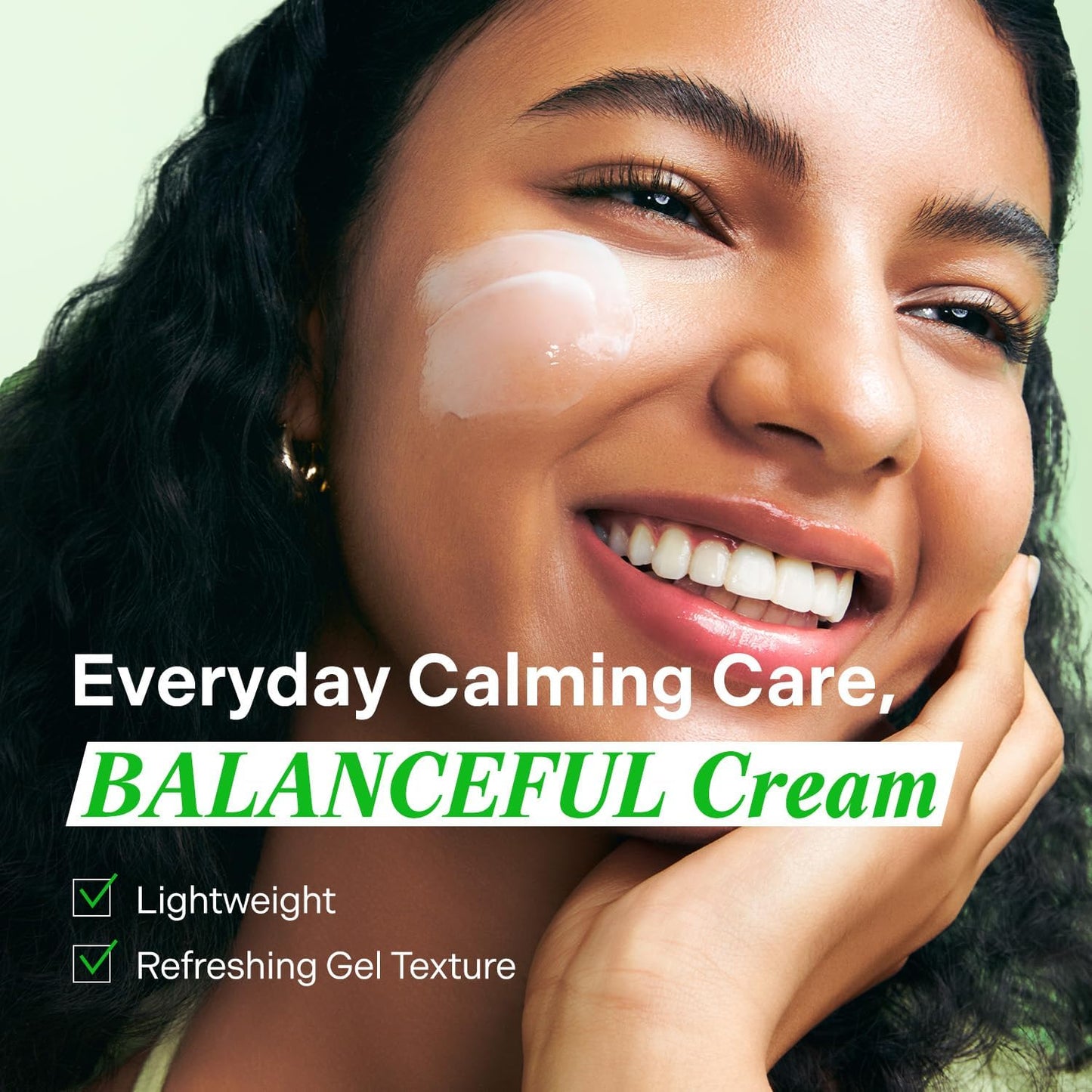 Balanceful Cream | 80Ml | Soothing and Nourishing Moisturiser for Oily and Sensitive Skin, 5D Cica Complex, Korean Skincare