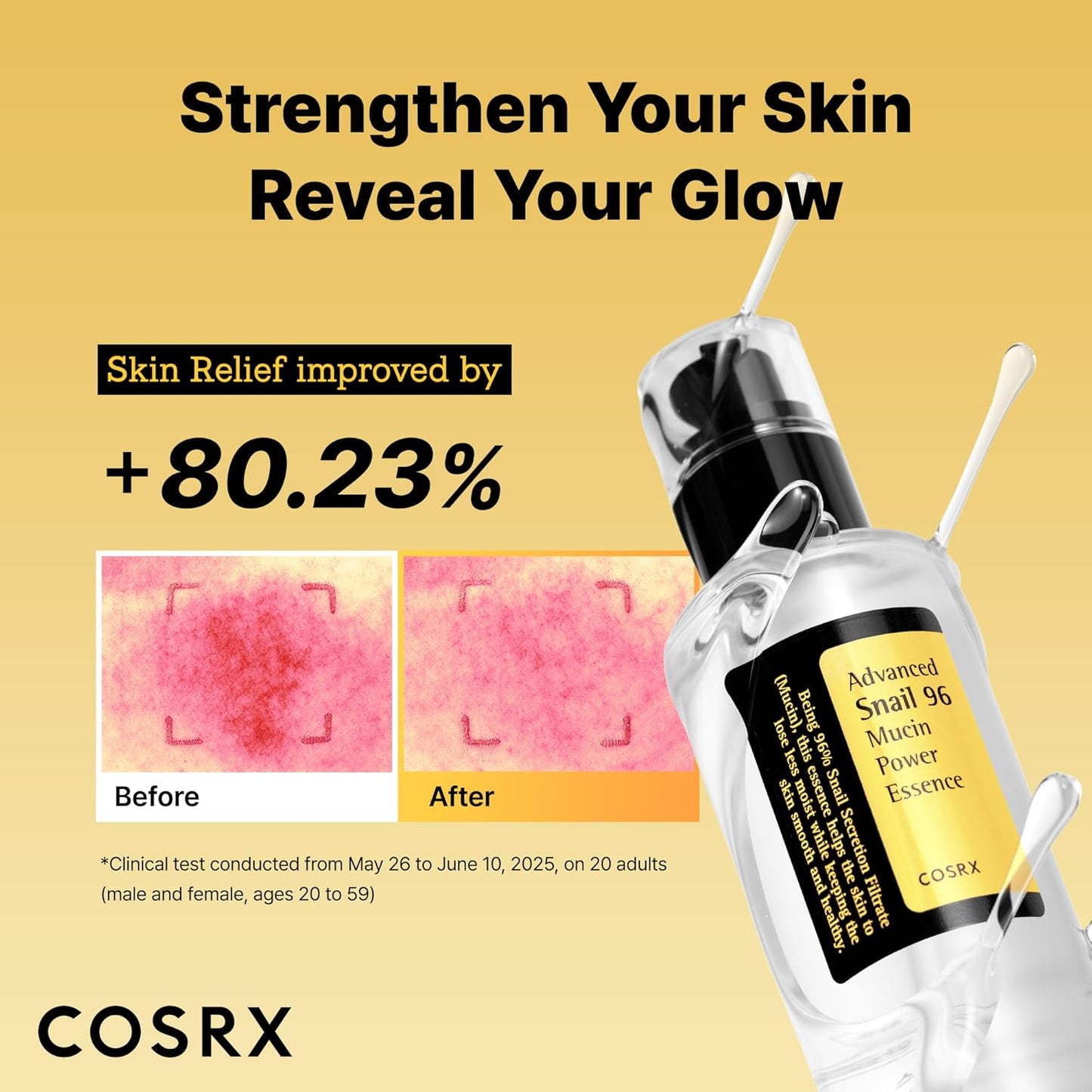 Advanced Snail 96 Mucin Power Essence 100Ml | Snail Secretion Filtrate 96% | Skin Repair Serum | CPNP Registered, Korean Skin Care, Cruelty Free, Paraben Free, Alcohol Free | Snail Secretion Filtrate 96% Soothing Essence, Korean Skincare, Cruelty Free, Paraben Free, Alcohol Free