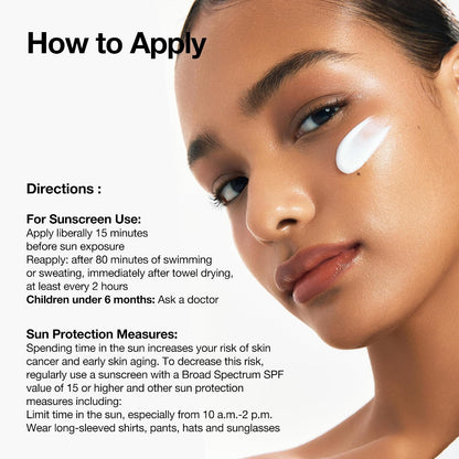 Zero-Cast Moisturizing Sunscreen SPF 50, Glow Natural Sun Cream for Face, No White Cast, Hyaluronic Acid, Niacinamide, Oil-Free, Korean Skincare, 1.69 Fl.Oz