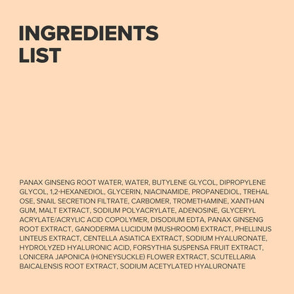 Serum Line Revive Serum Ginseng + Snail Mucin 30Ml, 1Fl Oz.
