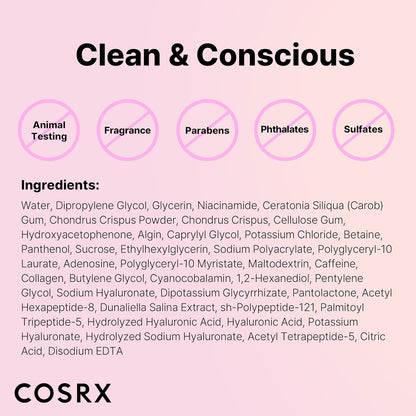 Peptide Collagen Lifting Glow Hydrogel Face Masks Skincare, Korean Collagen Face Mask, Overnight Lifting Care, Glass Glow Face Mask for Deep Hydration, Korean Skincare, Pack of 3