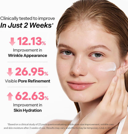 CELLMAZING Low Molecular Collagen Firming Cream, 2.02 Fl.Oz | 5D Collagen Complex | Minimize Pores & Wrinkles | Intense Hydration, Non-Greasy, Firming Finish | Cruelty Free