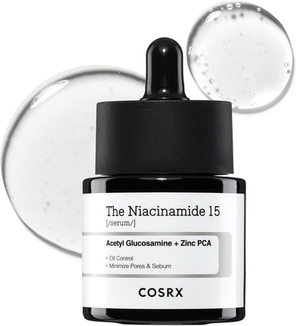 Niacinamide 15% Face Serum, Minimizing Pores & Sebums, Blemish Treatments for Discoloration, Dark Spots, Enlarged Pores, Anti-Aging, 0.67 Fl.Oz / 20 Ml, Animal Testing-Free