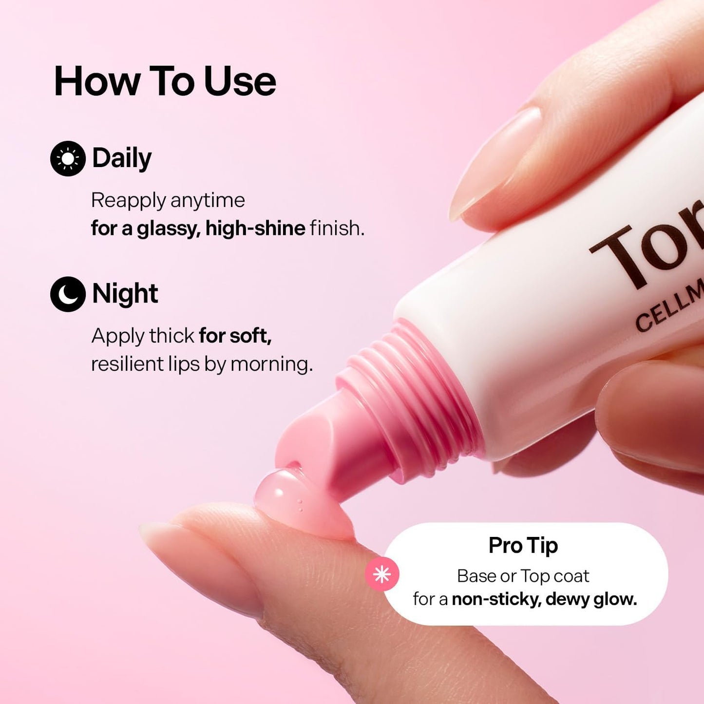 CELLMAZING Lip Essence 11 Ml (0.37 Fl.Oz), Volumising, Full, Smooth and Nourished Lips, Collagen, Peptide, Moisturising Korean Lip Balm