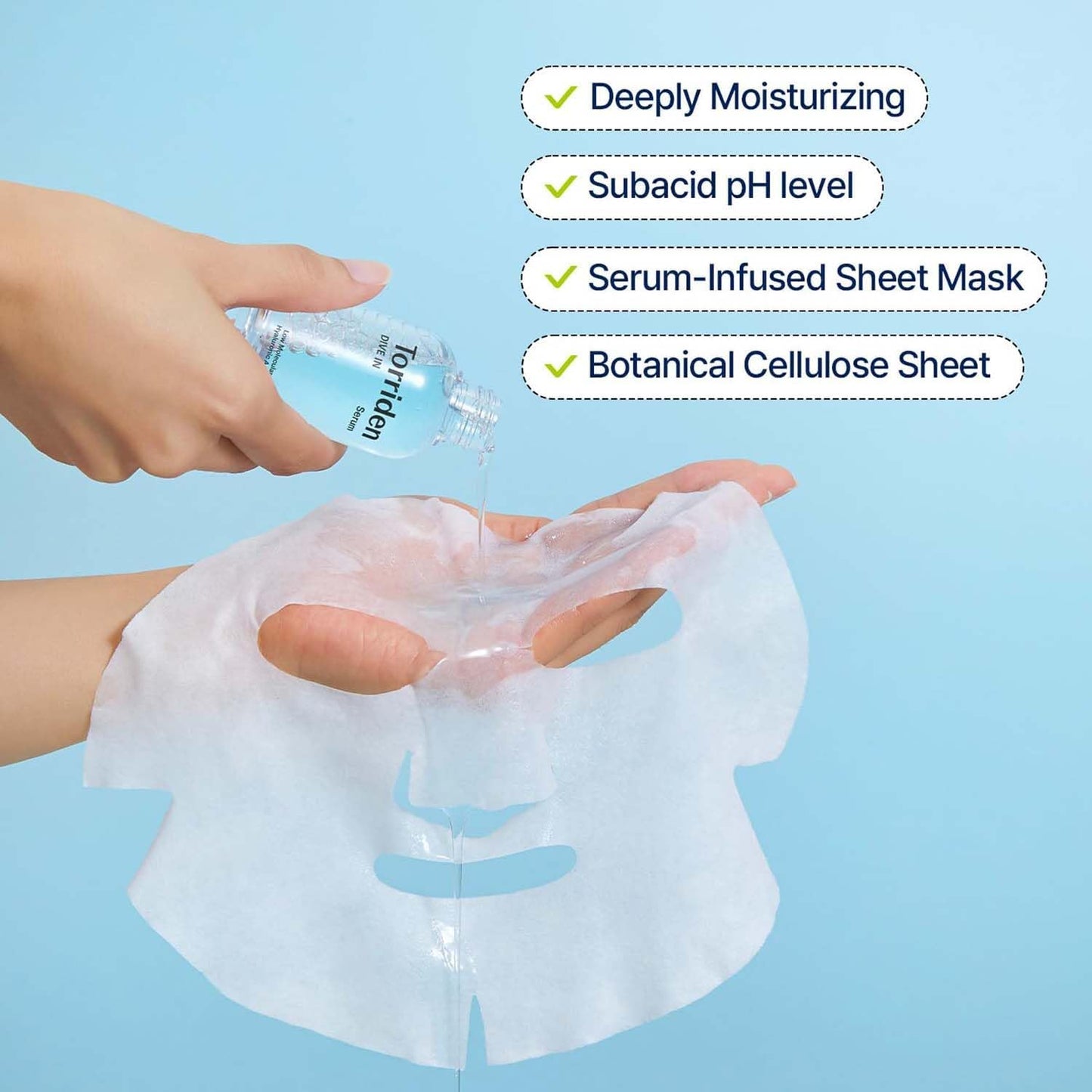 DIVE-IN Low Molecular Hyaluronic Acid Mask (1Pc)