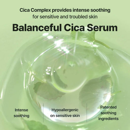 Balanceful Serum | 50Ml | Soothing, Hydrating, Gently Exfoliating Serum for Oily and Sensitive Skin, 5D Cica Complex, Centella Asiatica Extract, Korean Skincare