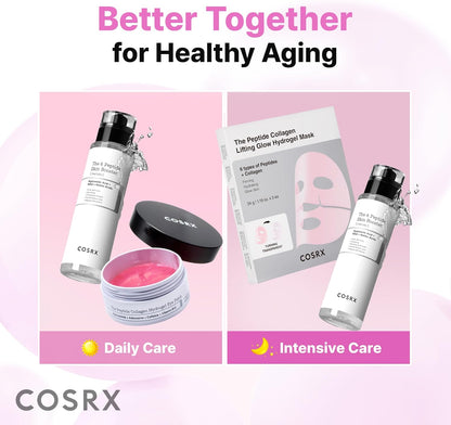 Pink Peptide Collagen Hydrogel Eye Patches 60Pcs | under Eye Patches for Puffy Eyes, Dark Circles & Fine Lines, Firming & Colling Eye Masks for Eye Bags, Korean Skincare