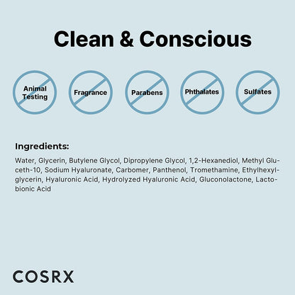 Hydrium Triple Hyaluronic Moisture Ampoule, 40Ml | Hyaluronic Acid Viscous Serum | Korean Skin Care, Vegan, Cruelty Free, Paraben Free, CPNP Registered
