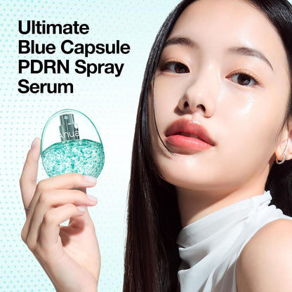 PDRN Collagen Glow Facial Serum Spray, Hydrating Face Mist, Hyaluronic Acid, Dewy Glass Finish, All Skin Types, Instant Plumping Hydration, Firming Care, Korean Skincare, 30Ml